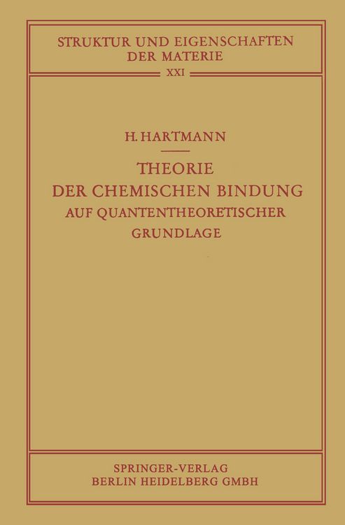 Produktbild: Theorie der Chemischen Bindung