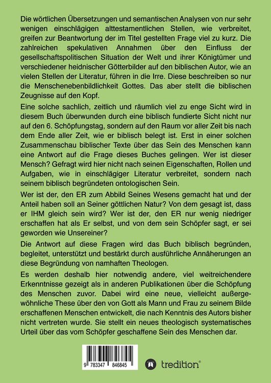 Produktbild: Was ist der Mensch, dass du seiner gedenkst?