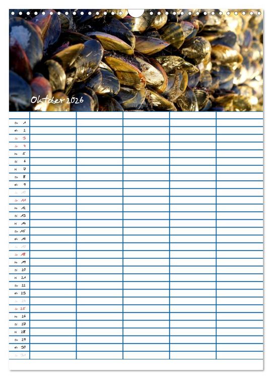 Produktbild: Meer Zeit f&uuml;r uns! (Wandkalender 2026 DIN A3 hoch), CALVENDO Monatskalender