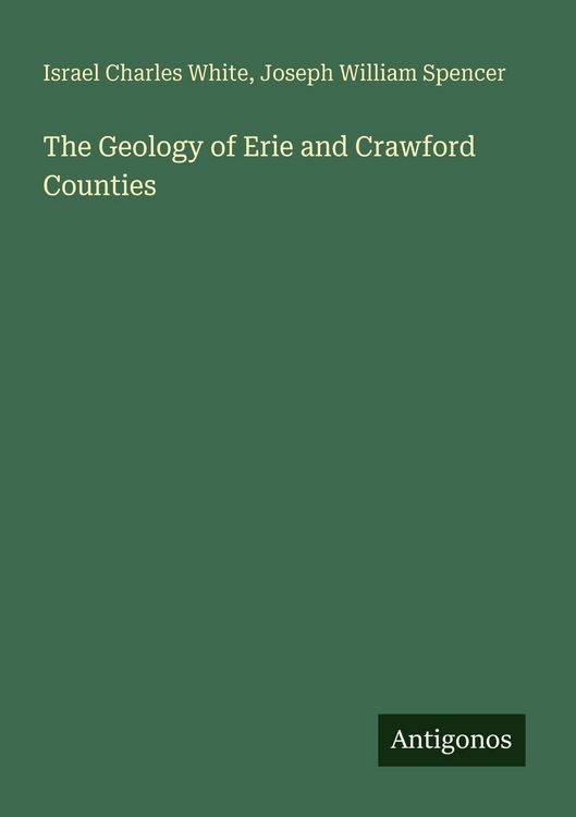 Produktbild: The Geology of Erie and Crawford Counties