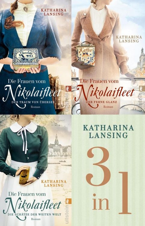 Produktbild: Die Frauen vom Nikolaifleet Band 1-3