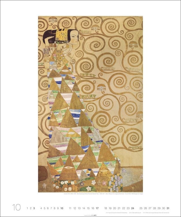Produktbild: Gustav Klimt Edition Kalender 2027