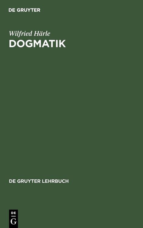 Produktbild: H&auml;rle, W: Dogmatik