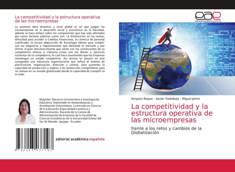 Produktbild: La competitividad y la estructura operativa de las microempresas