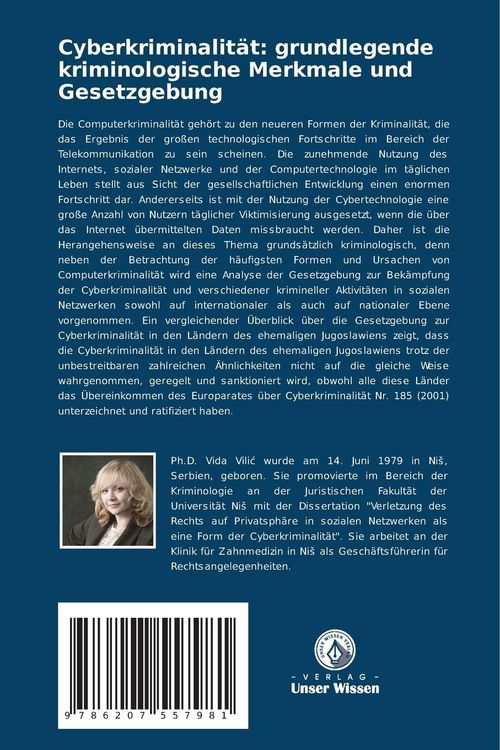 Produktbild: Cyberkriminalit&auml;t: grundlegende kriminologische Merkmale und Gesetzgebung