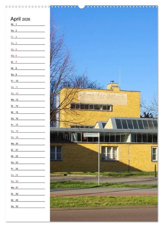 Produktbild: Dessau - Anhaltisches Erbe (Wandkalender 2026 DIN A2 hoch), CALVENDO Monatskalender