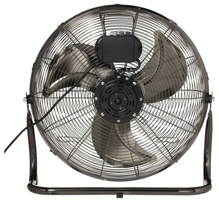 Produktbild: Sygonix Bodenventilator 120W (&Oslash; x H) 540mm x 540mm Schwarz