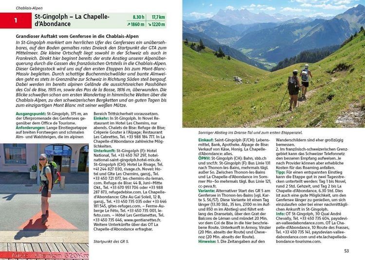 Produktbild: ROTHER Wanderf&uuml;hrer Alpen&uuml;berquerung GR 5: Genfersee - Mittelmeer