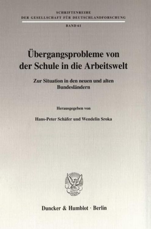 Produktbild: &Uuml;bergangsprobleme von der Schule in die Arbeitswelt.