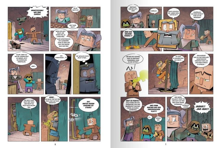 Produktbild: Tagebuch eines Noobs Kriegers &ndash; Der Comic Bd. 3 - Quer durch die W&uuml;ste