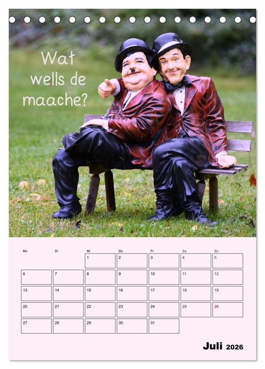 Produktbild: K&ouml;lsches Grundgesetz (Tischkalender 2026 DIN A5 hoch), CALVENDO Monatskalender