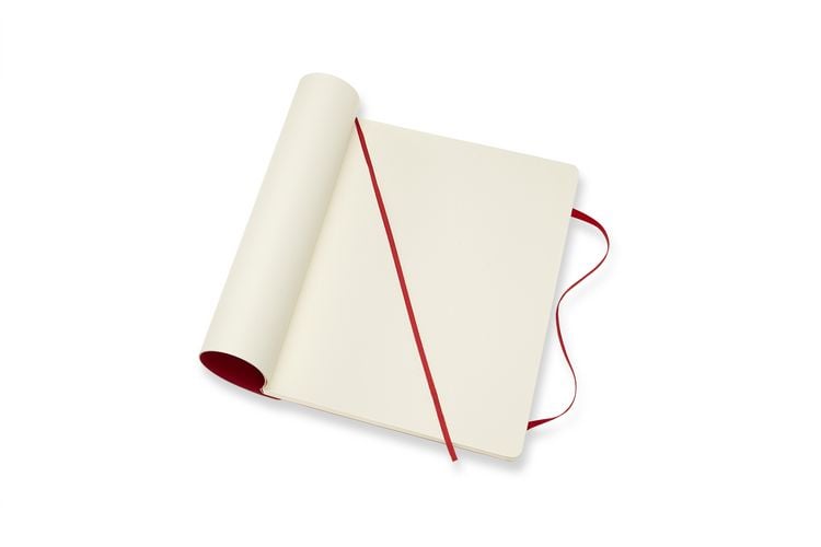 Produktbild: MOLESKINE NOTIZBUCH XL, BLANKO, SOFT COVER, SCHARLACHROT