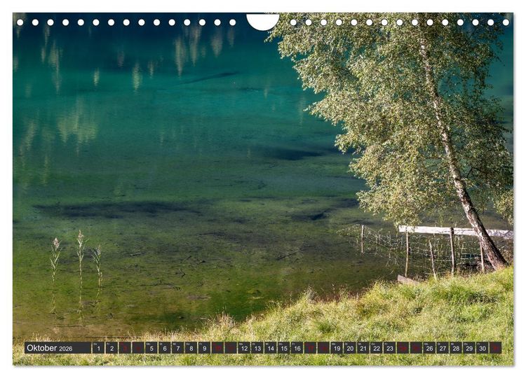 Produktbild: Seen in &Ouml;sterreich (Wandkalender 2026 DIN A4 quer), CALVENDO Monatskalender