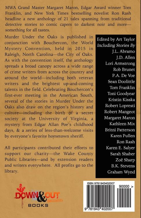Produktbild: Murder Under the Oaks