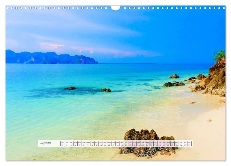 Produktbild: Shorelines of the World (Wall Calendar 2027 DIN A3 landscape), CALVENDO 12 Month Wall Calendar