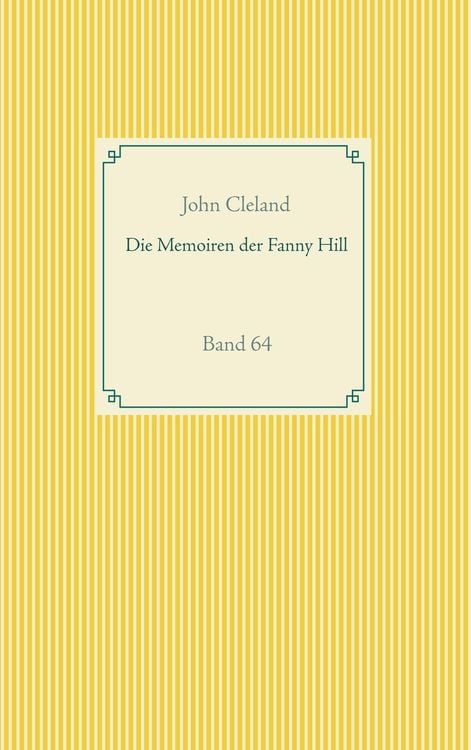 Produktbild: Die Memoiren der Fanny Hill