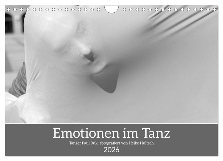 Produktbild: Emotionen im Tanz (Wandkalender 2026 DIN A4 quer), CALVENDO Monatskalender
