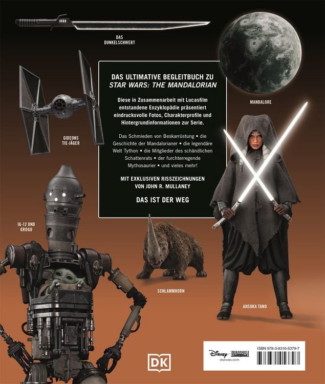 Produktbild: Star Wars The Mandalorian Die illustrierte Enzyklop&auml;die