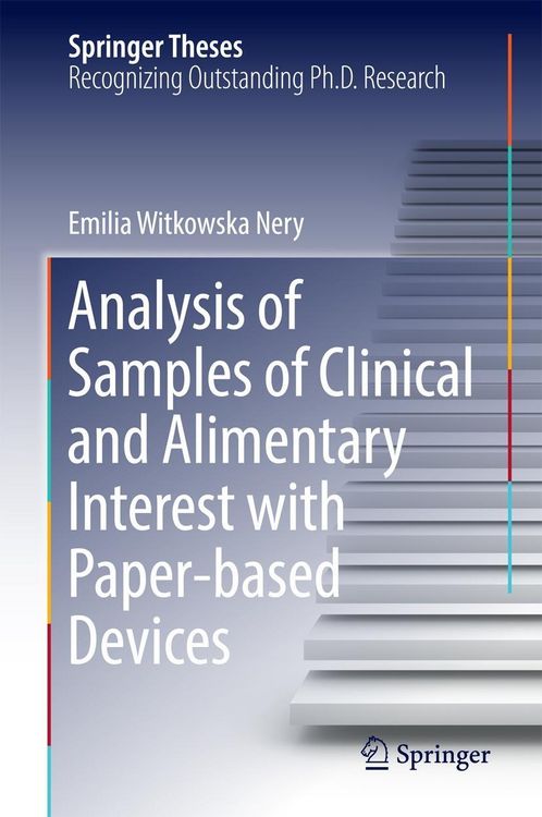 Produktbild: Analysis of Samples of Clinical and Alimentary Interest with Paper-based Devices