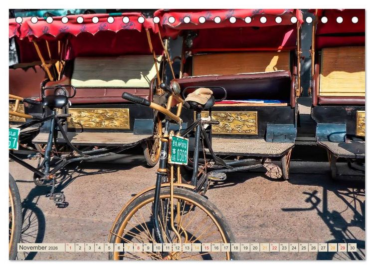 Produktbild: Hallo Taxi - einmal um die Welt (Tischkalender 2026 DIN A5 quer), CALVENDO Monatskalender