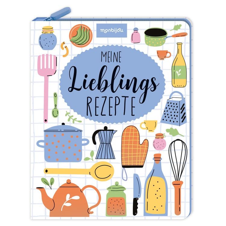 Produktbild: Meine Lieblingsrezepte - Eintragbuch mit Rei&szlig;verschluss