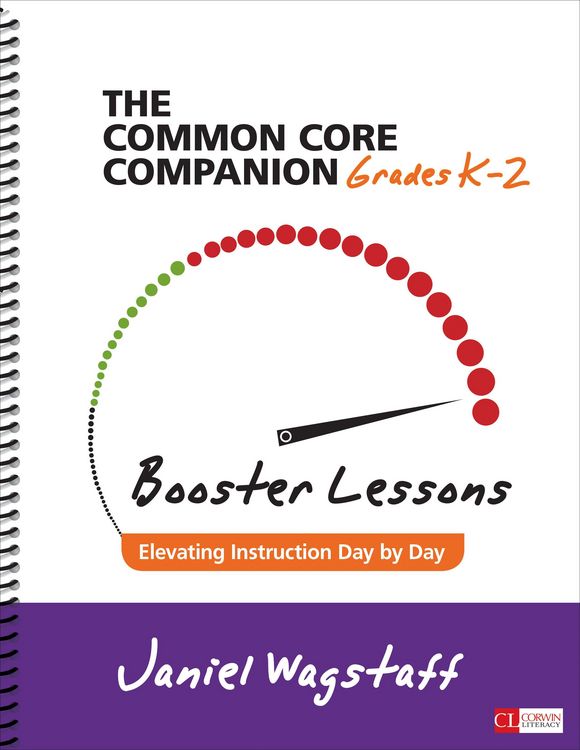 Produktbild: The Common Core Companion: Booster Lessons, Grades K-2