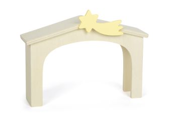Produktbild: Spielset Holzkrippe Weihnachtsgeschichte