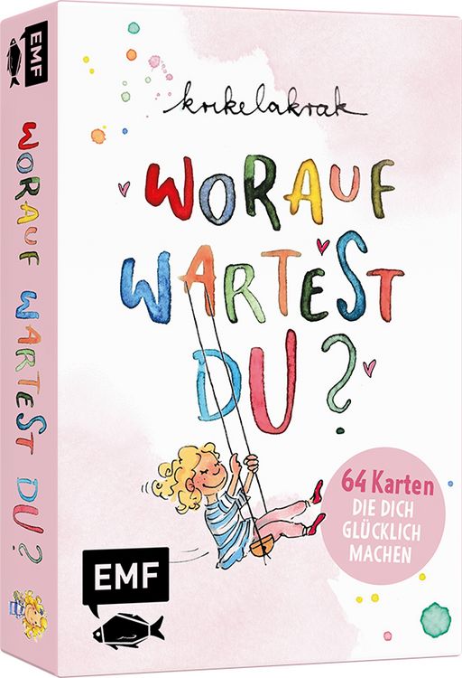 Produktbild: Kartenbox: Worauf wartest du? &ndash; 64 Karten, die dich gl&uuml;cklich machen