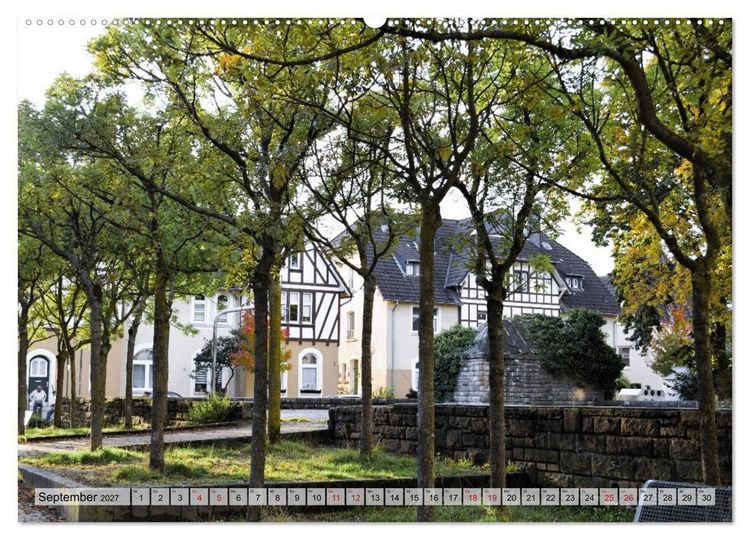 Produktbild: Leverkusen und seine Stadtteile (Wandkalender 2027 DIN A2 quer), CALVENDO Monatskalender