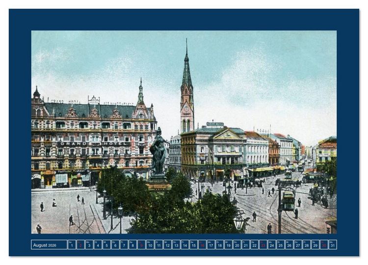 Produktbild: Historisches Berlin von 1888 bis 1918 (hochwertiger Premium Wandkalender 2026 DIN A2 quer), Kunstdruck in Hochglanz