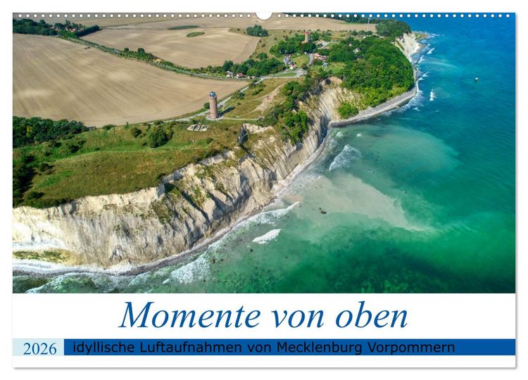 Produktbild: Momente von oben (Wandkalender 2026 DIN A2 quer), CALVENDO Monatskalender