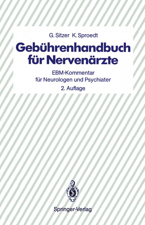 Produktbild: Geb&uuml;hrenhandbuch f&uuml;r Nerven&auml;rzte