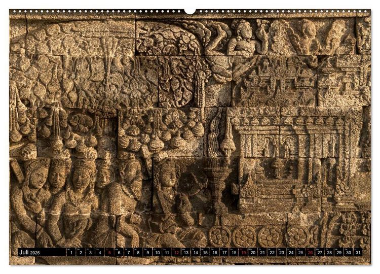 Produktbild: Yogyakarta - Indonesien (hochwertiger Premium Wandkalender 2026 DIN A2 quer), Kunstdruck in Hochglanz