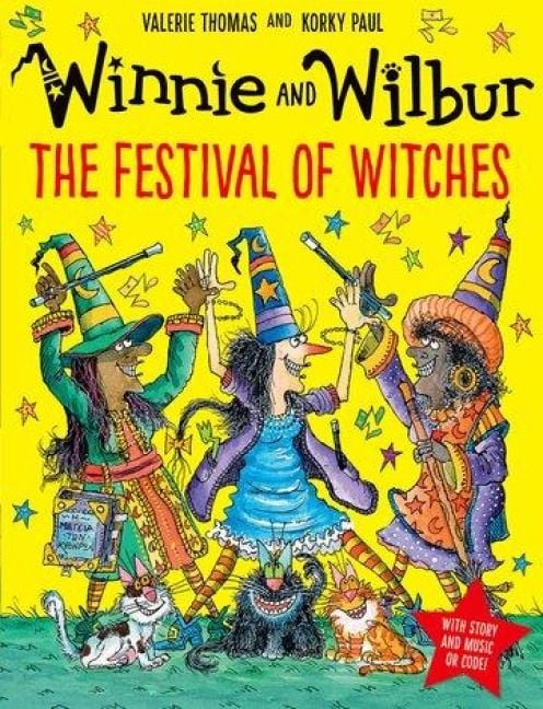 Produktbild: Winnie and Wilbur: The Festival of Witches PB & audio