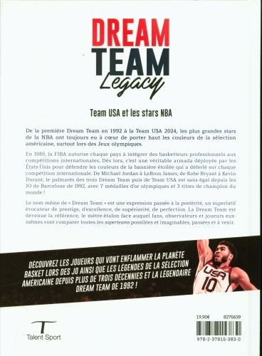 Produktbild: Dream team legacy : team USA et les stars NBA