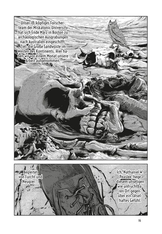 Produktbild: H.P. Lovecraft Manga: Der Schatten aus der Zeit