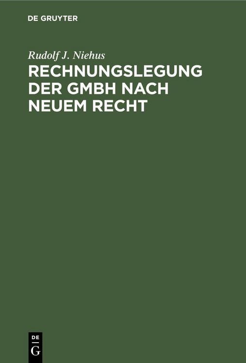Produktbild: Rechnungslegung der GmbH nach neuem Recht