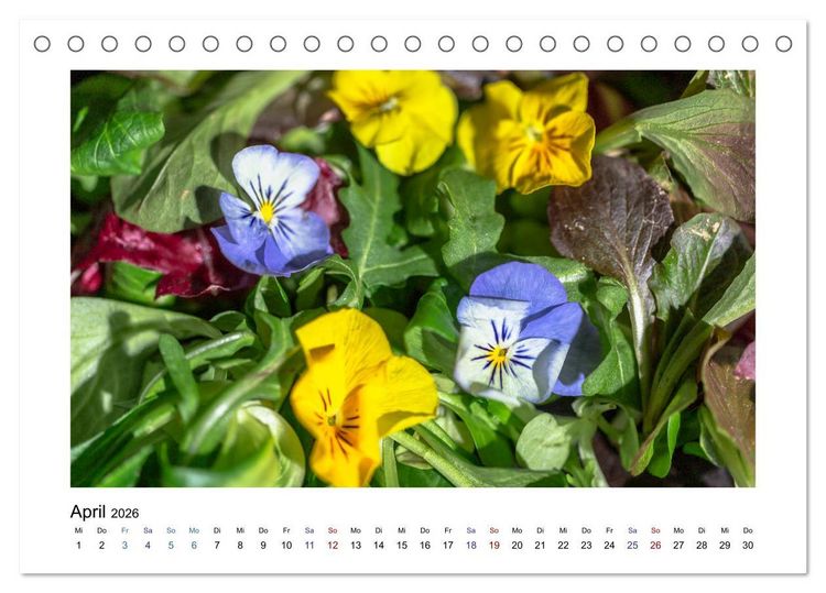 Produktbild: Wochenmarkt - Genussvoll Einkaufen (Tischkalender 2026 DIN A5 quer), CALVENDO Monatskalender
