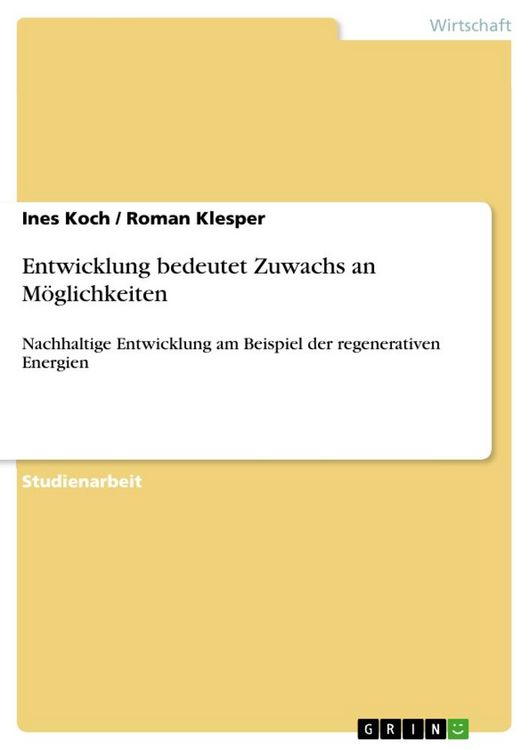 Produktbild: Entwicklung bedeutet Zuwachs an M&ouml;glichkeiten