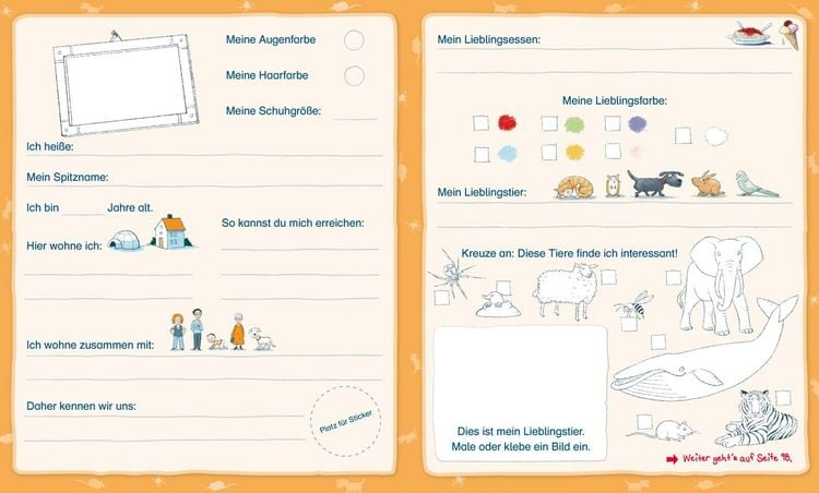 Produktbild: Schlau f&uuml;r die Schule: Mein Freundschaftsbuch