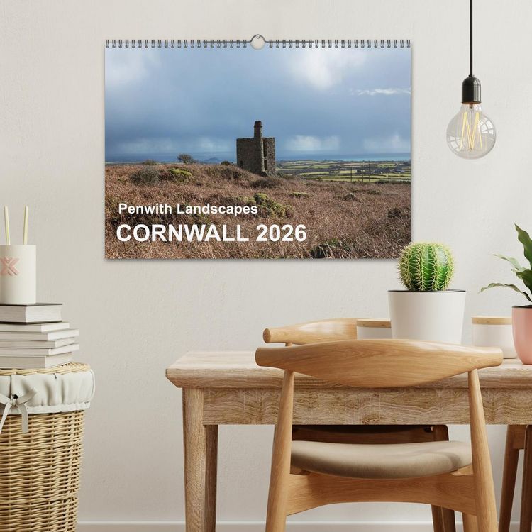 Produktbild: Penwith Landscapes Cornwall 2026 (Wall Calendar 2026 DIN A3 landscape), CALVENDO 12 Month Wall Calendar
