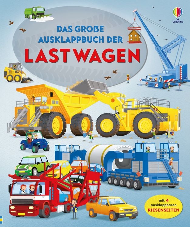 Produktbild: Das gro&szlig;e Ausklappbuch der Lastwagen