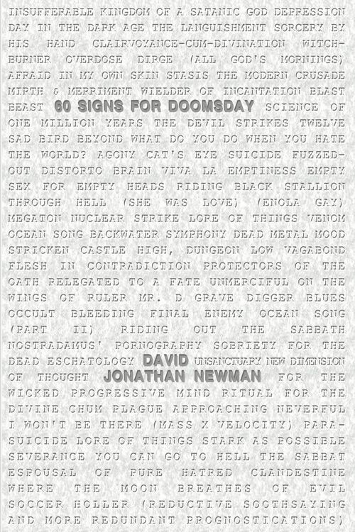 Produktbild: 60 Signs for Doomsday