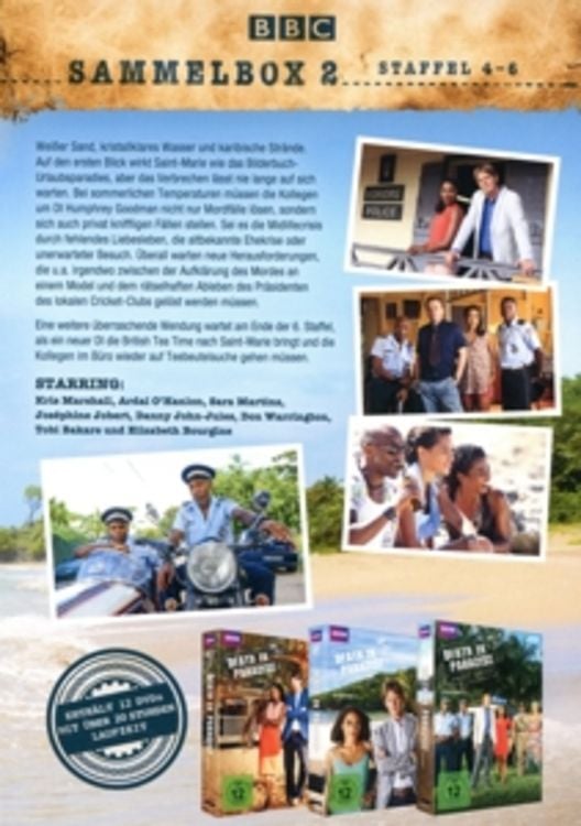 Produktbild: Death in Paradise - Sammelbox 2 - Staffel 4-6 [12 DVDs]