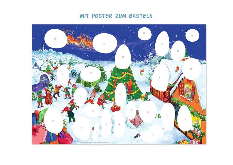 Produktbild: Oskar, der kleine Weihnachtselch