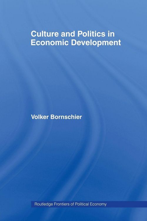 Produktbild: Culture and Politics in Economic Development