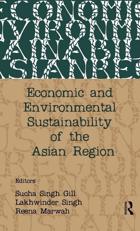 Produktbild: Economic and Environmental Sustainability of the Asian Region
