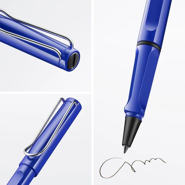 Produktbild: LAMY Tintenroller safari roll-ink mit T10 Tintenpatrone, blue