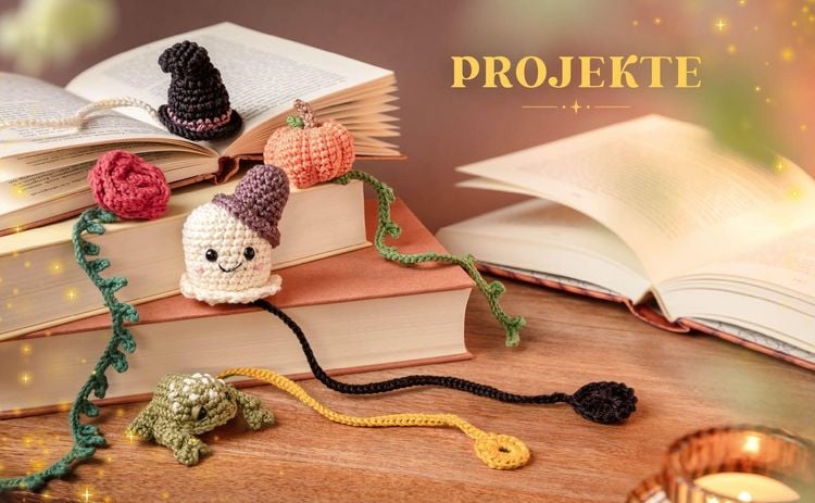 Produktbild: Magische Amigurumi-Lesezeichen h&auml;keln