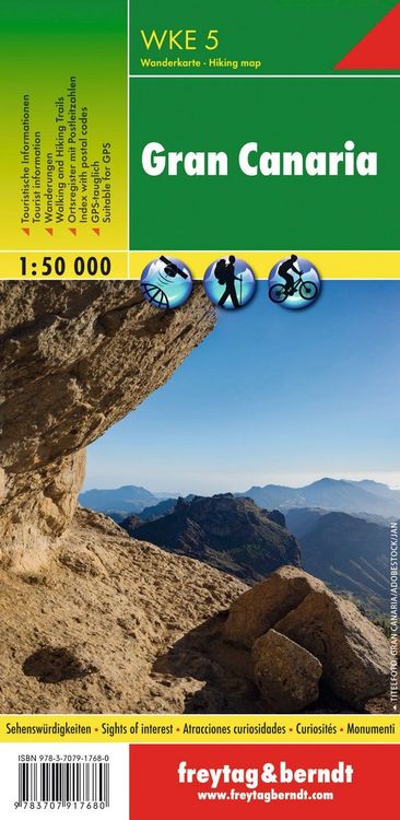 Produktbild: freytag & berndt Wanderkarte WKE 5 Gran Canaria 1:50.000
